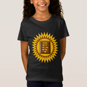 Slanke zwarte T-shirt SOLEIL CHOCOLAT