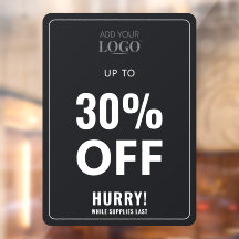 Slanke zwarte winkel Promo Clearance Sale Korting