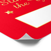 Slanker slimmer van het jaarlijkse gewichtsverlies poster (Hoek)