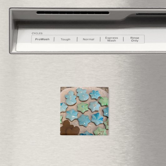 Slanpende Royal Iching kerstkoekjes Magnet (Insitu (Vaatwasser))