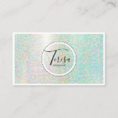 Slanterende mozaïekTegels Pastels ID565 Visitekaartje (Voorkant)
