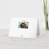 Slanzend Feestdagen Kaart (Achterkant)