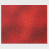 Slanzend Rood kerstpapier Cadeaupapier (Vlak)