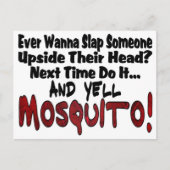 Slap Me & de Mosquito Briefkaart (Voorkant)
