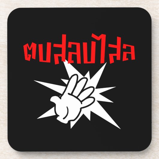 Slap U Gekke Dop Salop Salai in Thai Script = Bier Onderzetter (Voorkant)