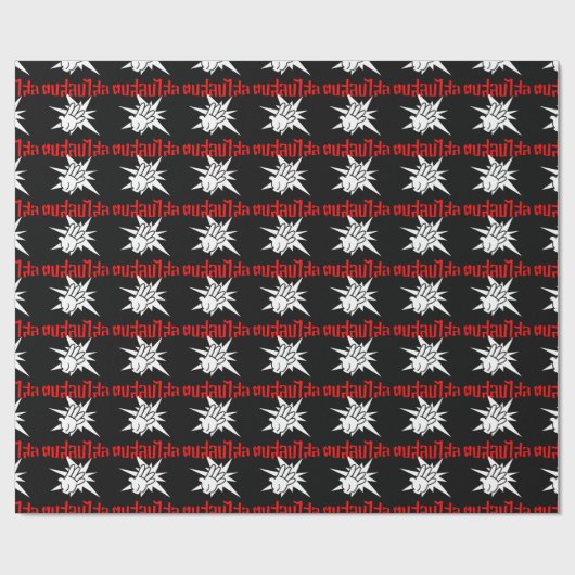 Slap U Gekke Dop Salop Salai in Thai Script = Cadeaupapier (Vlak)