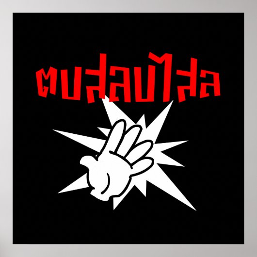 Slap U Gekke Dop Salop Salai in Thai Script = Poster (Voorkant)