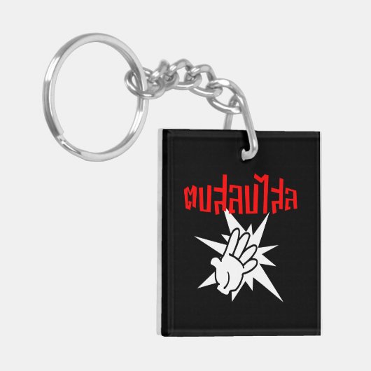 Slap U Gekke Dop Salop Salai in Thai Script = Sleutelhanger (Voorkant Links)