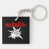 Slap U Gekke Dop Salop Salai in Thai Script = Sleutelhanger (Achterkant)