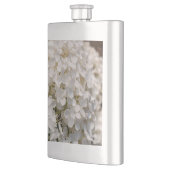 slap, witte bloemenfoto flacon (Links)