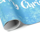 Slape Unicorn van de kerstkerstkerstman, die voor  Cadeaupapier (Rol Hoek)