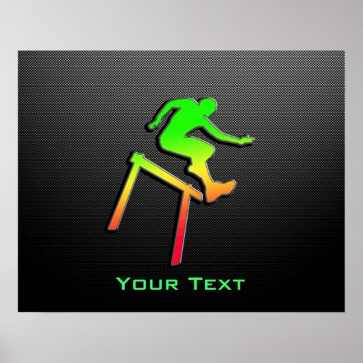 Slapek Hurdler Poster (Voorkant)