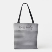 Slapek Silver Boss Lady Tote Bag (Achterkant)