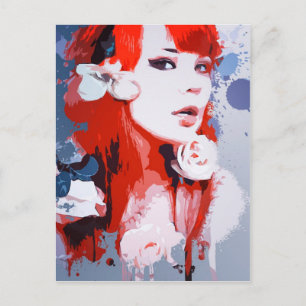 Slapeloosheid Briefkaart