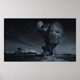 Slapeloosheid of nachtelijk wakker worden poster