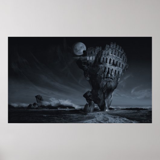 Slapeloosheid of nachtelijk wakker worden poster (Voorkant)