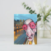 Slapeloosheids geleid voor Notre Dame Briefkaart (Staand voorkant)