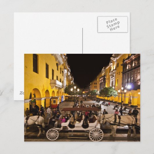 Slapeloze Lima Briefkaart (Voorkant / Achterkant)