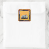 Slapen armadillo stickers leuke leuke originele ku (Tas)