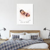 Slapen baby canvas (Insitu (Slaapkamer))