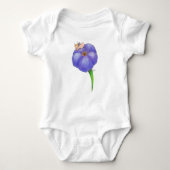 Slapen Baby fee op Morning Glory Romper (Voorkant)