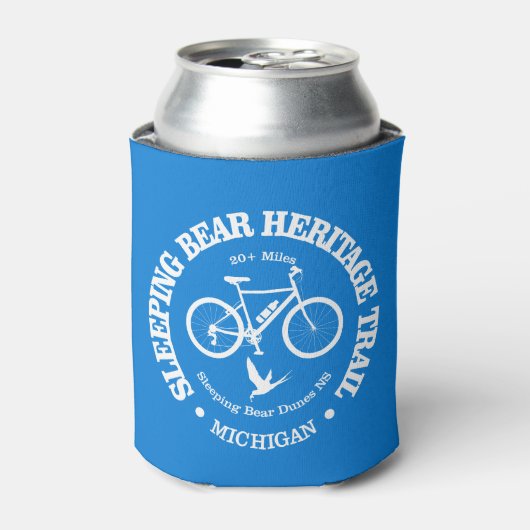 Slapen Beer HT (fietsen) Blikjeskoeler (Blikje Voorkant)