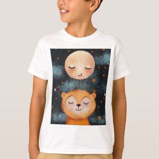 Slapen Beer in een vredige droom T-shirt