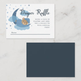 Slapen Beer over de maanluier loterij Informatiekaartje