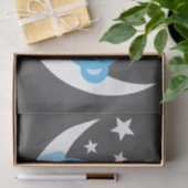 Slapen Blauwe Jongen Teddy Beer Tissuepapier (Geschenk)