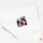 Slapen Boston Terrier Sticker (Envelop)