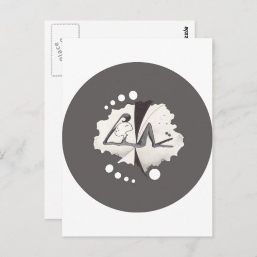 SLAPEN BRIEFKAART (Voorkant / Achterkant)