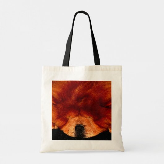 Slapen Chow Chow btcnm Tote Bag (Achterkant)