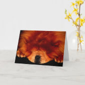 Slapen Chow Chow gccna Kaart (Gele Bloem)