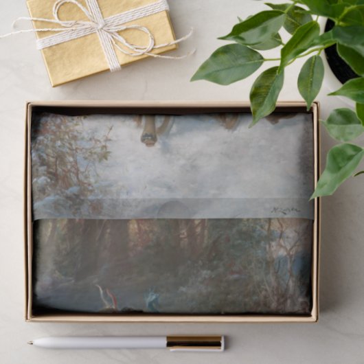 Slapen door Hans Katzka Tissuepapier (Geschenk)