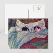 Slapen door Toulouse-Lautrec Briefkaart (Voorkant / Achterkant)