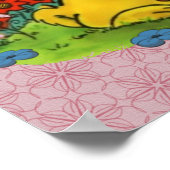 Slapen door zonnebloemen Poster (Hoek)