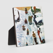 Slapen en uitgraven fotoplaat (Voorkant)