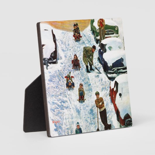 Slapen en uitgraven fotoplaat (Voorkant)