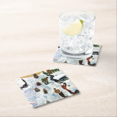 Slapen en uitgraven kartonnen onderzetters (Insitu)