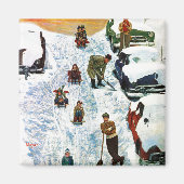 Slapen en uitgraven magneet (Voorkant)