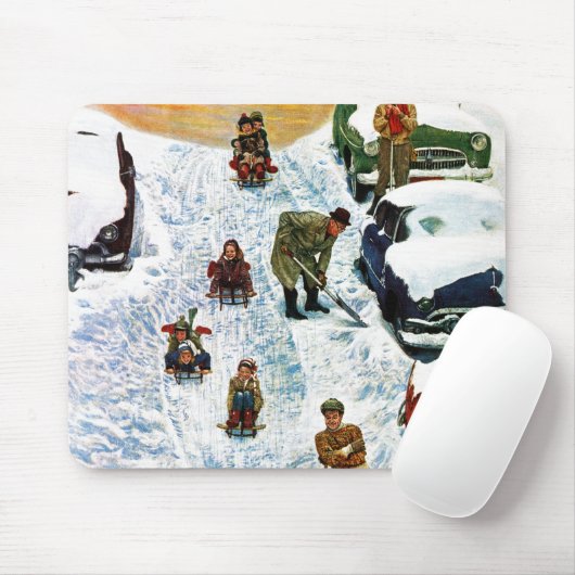 Slapen en uitgraven muismat (Met muis)