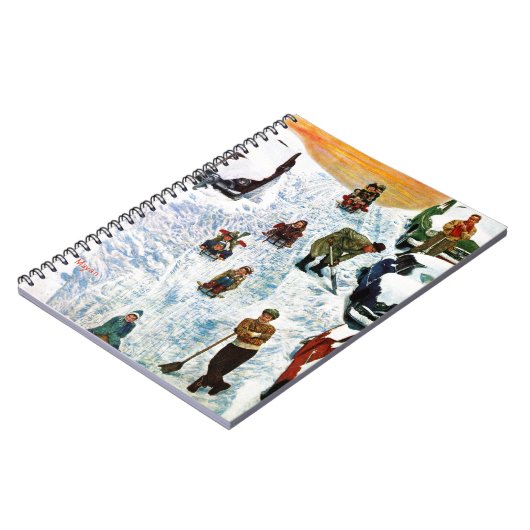 Slapen en uitgraven notitieboek (Linkerzijde)