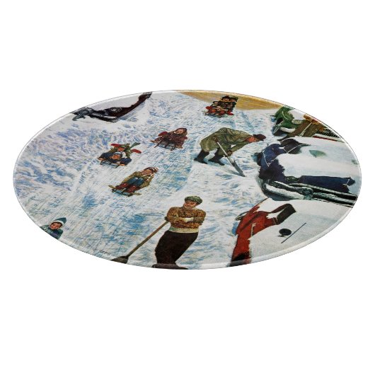 Slapen en uitgraven snijplank (Hoek)