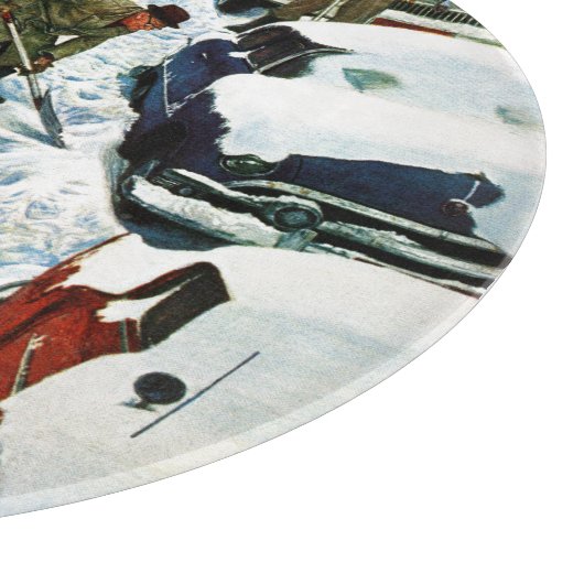 Slapen en uitgraven snijplank (Hoek)