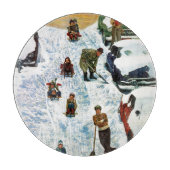 Slapen en uitgraven snijplank (Voorkant)