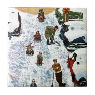 Slapen en uitgraven tegeltje