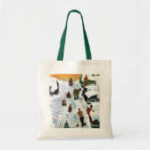 Slapen en uitgraven tote bag (Voorkant)
