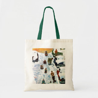 Slapen en uitgraven tote bag