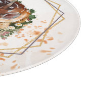 Slapen Fawn, Bruin Dier Graphic Snijplank (Hoek)