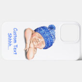 Slapen Happy Baby Grappige iPhone Case Aangepaste  (Achterkant (horizontaal))